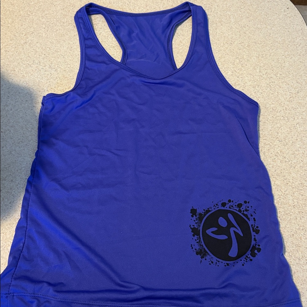 Zumba Fitness Royal Blue Tank Top